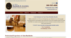 Desktop Screenshot of buckholtzlaw.com